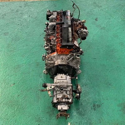 Isuzu 6HE1T moteur diesel d'occasion 6 cylindres moteur automatique à injection directe