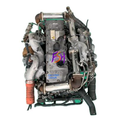 Ensemble moteur diesel turbocompressé Isuzu 6UZ1T à 6 cylindres, cylindrée de 7,8 litres, pour camions et autobus