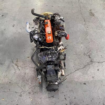 Un bon prix. JMC 4JB1 Moteur diesel d'occasion à 4 cylindres turbocompressé et économe en carburant pour véhicules utilitaires légers en ligne