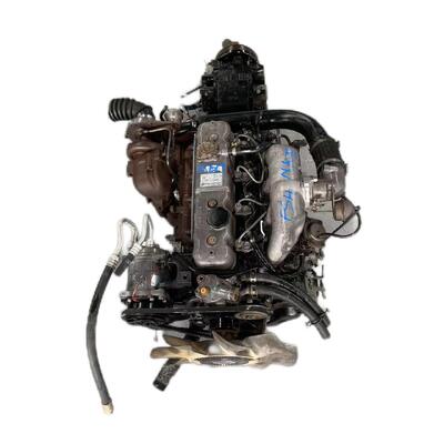 Un bon prix. Moteur diesel Isuzu d'origine 4JB1T 4JB1 d'occasion 4JB1T NKR pour camions marins, pompes et machines en ligne